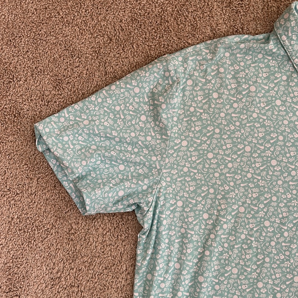 AndersonOrd Trellis Polo - Tropical - Picture 4 of 10